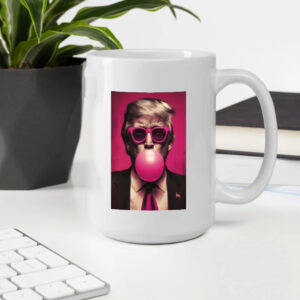 Trump Pink Bubblegum Mug, Trump 2024 Mug