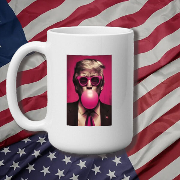 Trump Pink Bubblegum Mug, Trump 2024 Mug3