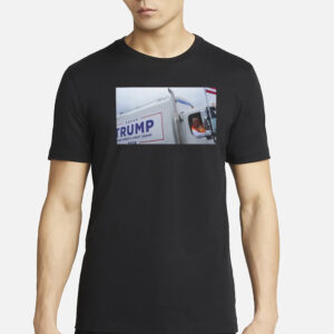 Trump Riding Garbage Truck Shirts