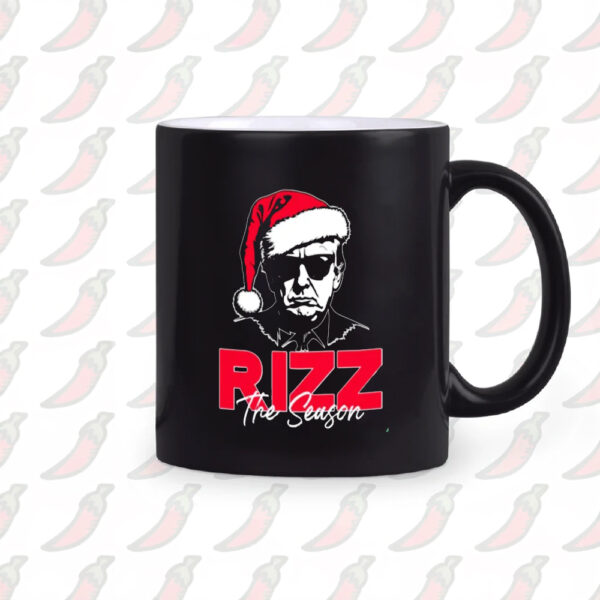 Trump Rizz The Season Christmas Mug1