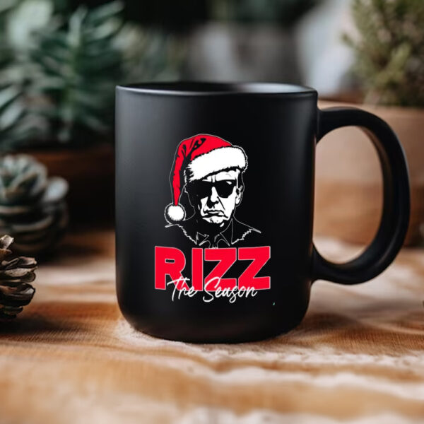 Trump Rizz The Season Christmas Mug2