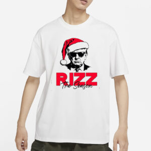 Trump Rizz The Season Shirt, Donald Trump Xmas T-shirt, Santa Hat Shirts2