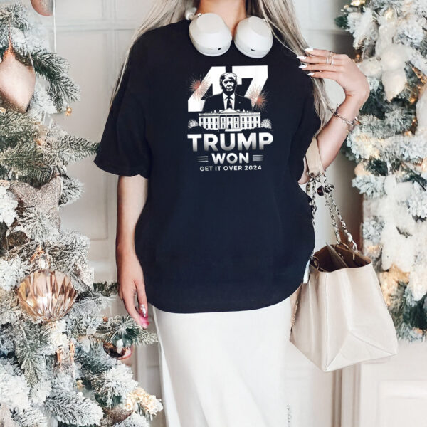 Trump Shirt, Trump Won 2024 President 47th Of White House Donald Trump T-Shirts2