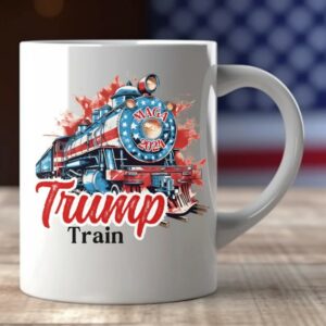 Trump Train 2024 Ceramic Mugs