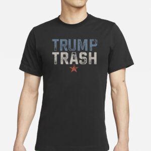 Trump Trash 2024 Grunge Vintage Garbage for Trump T-Shirts1