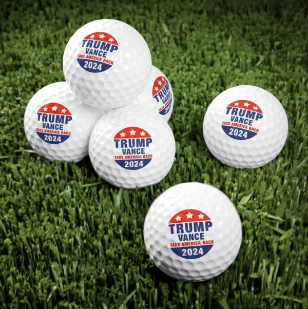 Trump Vance 2024 Golf Ball