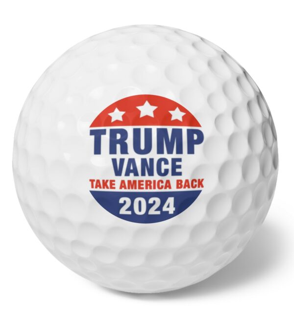 Trump Vance 2024 Golf Balls