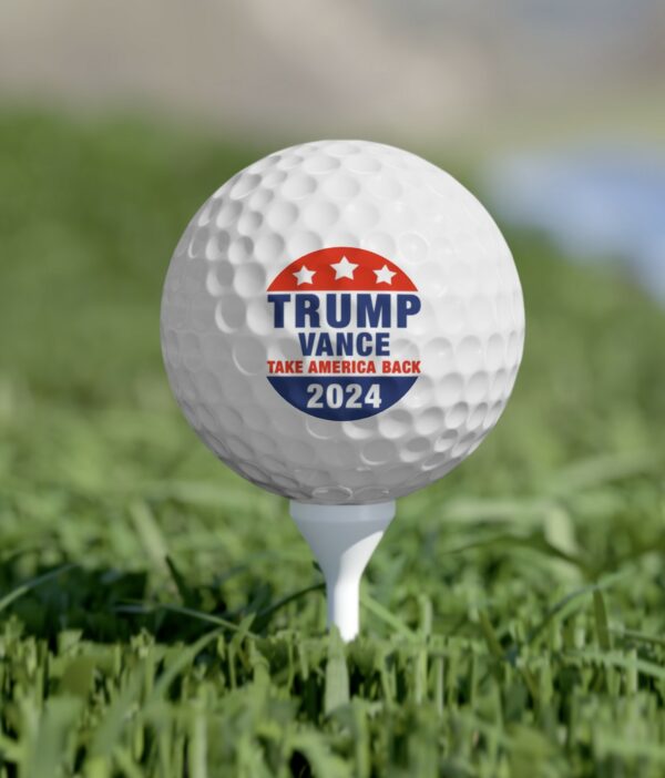 Trump Vance 2024 Golf Balls US