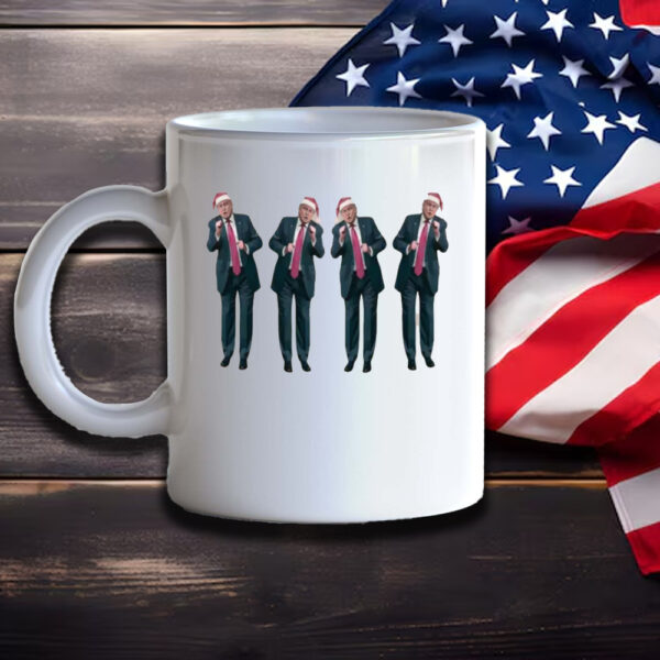 Trump Vance 2024 Mug, Dancing Trump Mug1