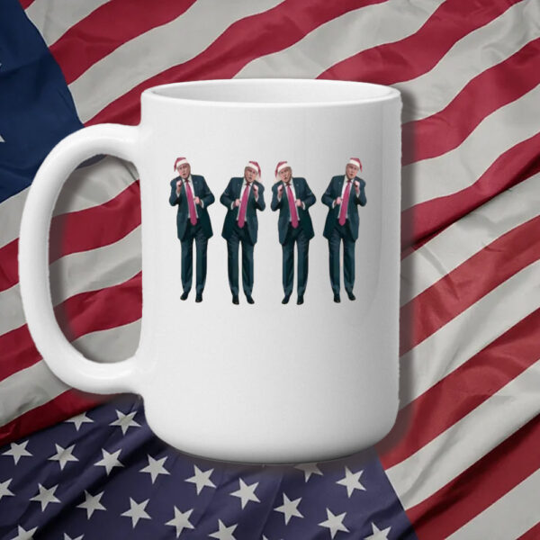 Trump Vance 2024 Mug, Dancing Trump Mug3