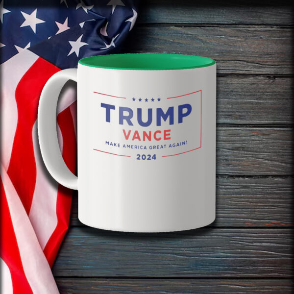 Trump Vance 2024 Mug, Donald J Trump - JD Vance Mug1