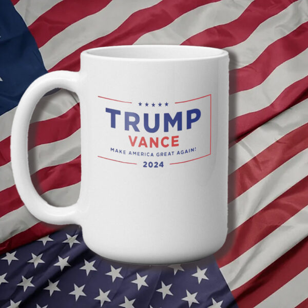 Trump Vance 2024 Mug, Donald J Trump - JD Vance Mug3