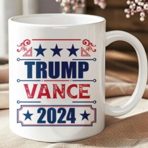 Trump Vance 24 Mug Trump 2024 Mug President Trump Republican Mug Trump Gifts, Mug