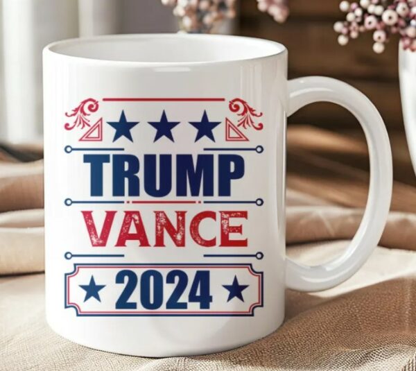 Trump Vance 24 Mug Trump 2024 Mug President Trump Republican Mug Trump Gifts, Mug