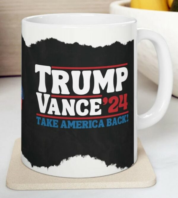 Trump Vance 24 Mug,Trump Take America Back,Donald Trump 2024 Ceramic Coffee Mugs