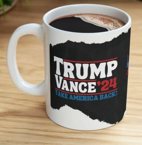 Trump Vance 24 Mug,Trump Take America Back,Donald Trump 2024 Ceramic Coffee Mugs3