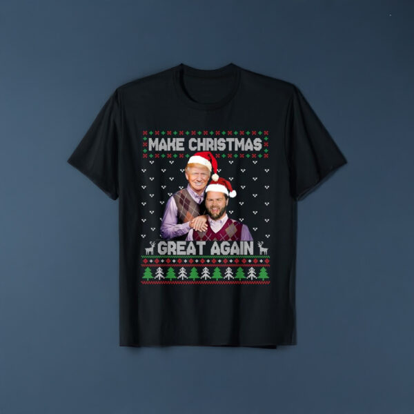 Trump Vance Make Christmas Great Again T-Shirts