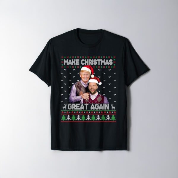 Trump Vance Make Christmas Great Again TShirt