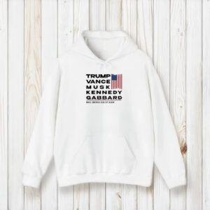 Trump Vance Musk Kennedy Gabbard Make America Healthy Again Trump Won 2024 Shirts2