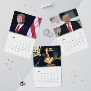 Trump Wall Calendars 2025 US 2