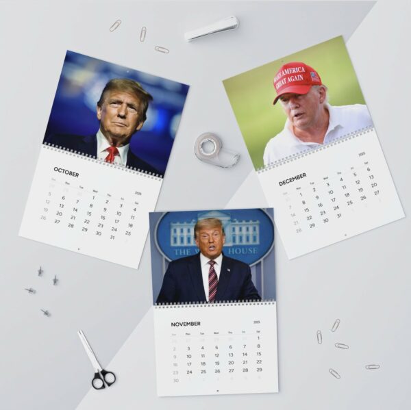 Trump Wall Calendars 2025 US 4