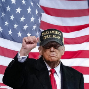 Trump Win - Gold Dark MAGA Hat Cap USA