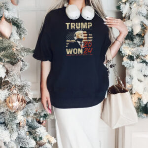 Trump Won 2024 Greatest Return In History t-Shirts2