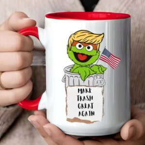 Trump garbage political mug, Trump followers garbage, MAGA mugs