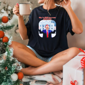 Trump never seen so many snowflakes funny Christmas shirt, Sweatshirt