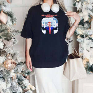 Trump never seen so many snowflakes funny Christmas shirt, Sweatshirt2