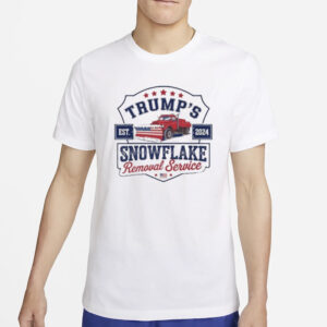 Trump’s Snowflake Removal Service Funny Trump President 2024 Shirt2