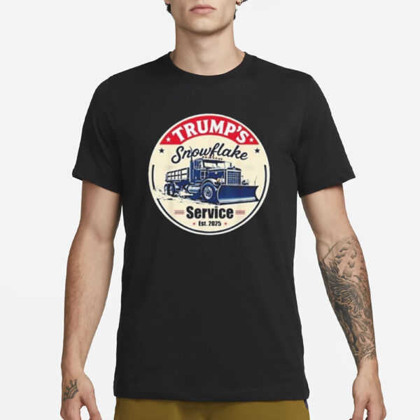 Trump’s Snowflake Removal Service Funny Trump President 2025 Shirt2