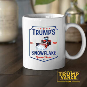 Trump's Snowflake Removal Service Mug, Trump Mug