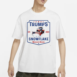 Trump's Snowflake Removal Service shirt, Trump 2024 Shirts2