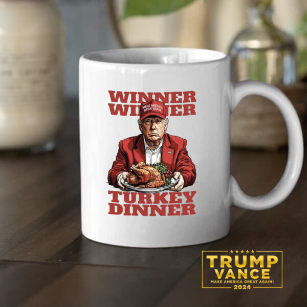 Turkey Dinner, US Election Unisex Mug, Trump Mug