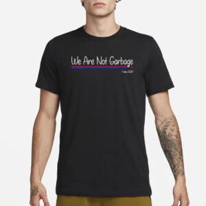 We Are Not Garbage Vote Trump 2024 T-Shirts2