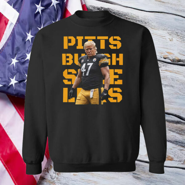 47th President Steelers NFL Football MAGA , Pittsburgh Steelers Trump T-Shirt