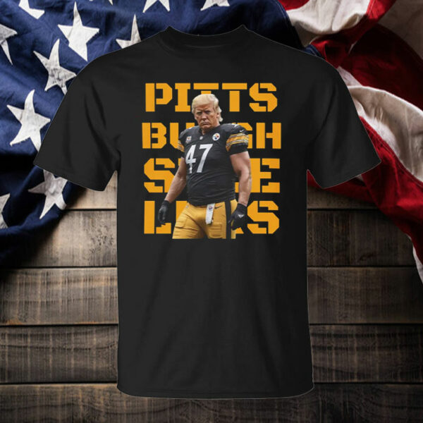 47th President Steelers NFL Football MAGA , Pittsburgh Steelers Trump T-Shirt