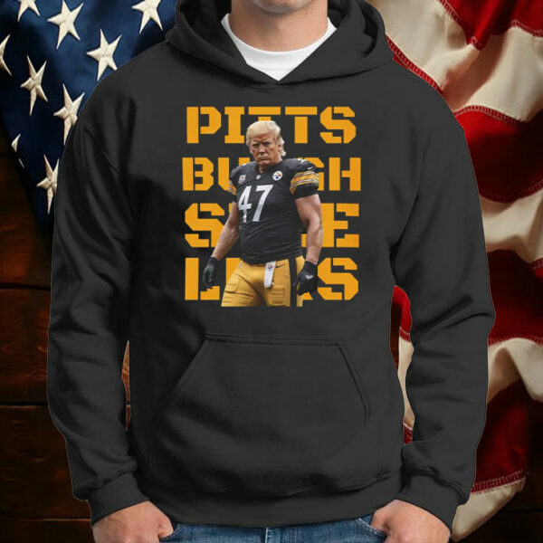 47th President Steelers NFL Football MAGA , Pittsburgh Steelers Trump T-Shirt