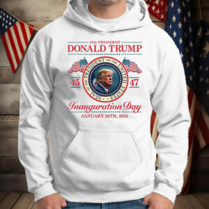 Donald Trump 47th President Inauguration 2025 Supporters Patriotic T-Shirt