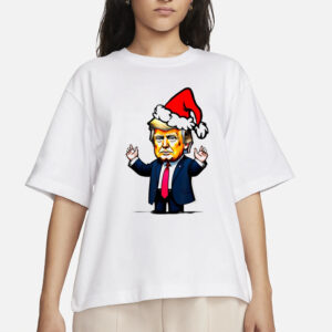 Donald Trump Christmas Shirt, Christmas Trump Premium T-Shirt