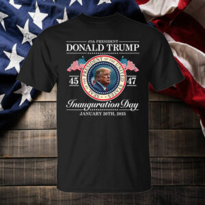 Donald Trump Inauguration Day Shirt, 47th US President Inauguration Shirt