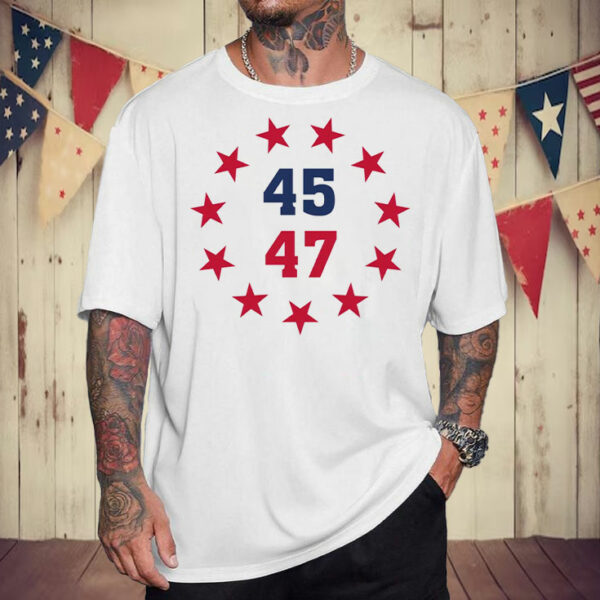 President 45 & 47 Trump T-Shirt