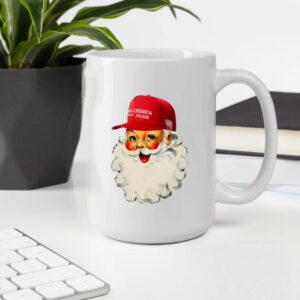 Santa Make America Great Again Mug, Trump Christmas Mugs