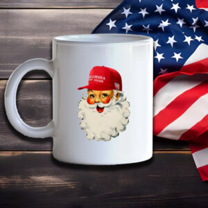 Santa Make America Great Again Mug, Trump Christmas Mugs1