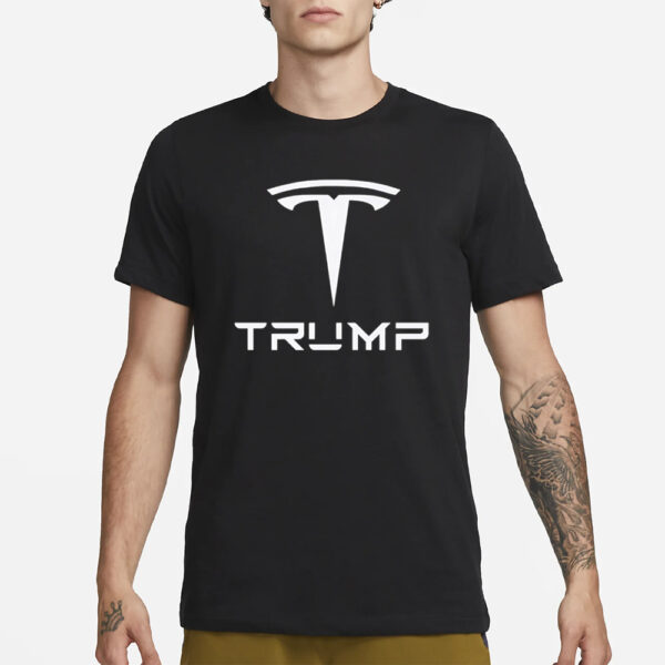 Trump 2024 shirt, Trump Musk logo shirt3