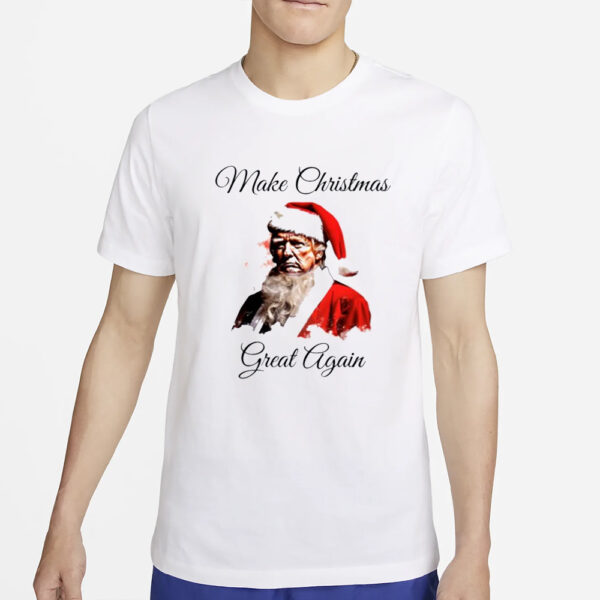 Trump Christmas Shirts, Donald Trump Make Christmas Great Again Christmas T-Shirt2