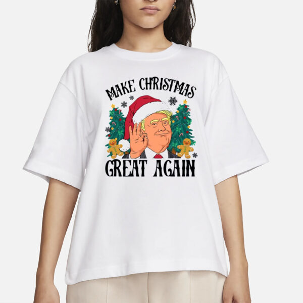 Trump Make Christmas Great Again Shirt, Trump for President Xmas Shirts