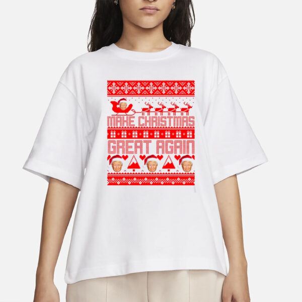 Trump Shirt, Donald Trump Make Christmas Great Again T-Shirts