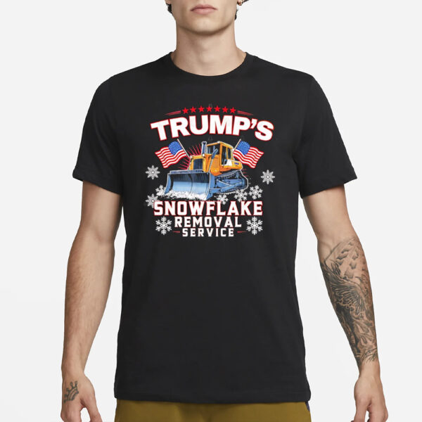 Trump Shirt, Trump snowflake removal service 2024 T-Shirt2